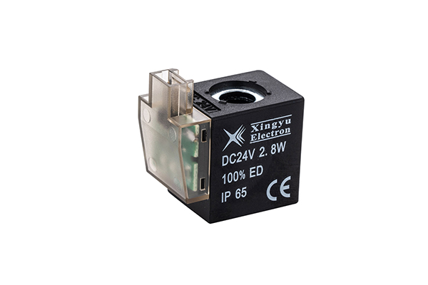热塑性塑封类4V110系列防水型接插式电磁线圈